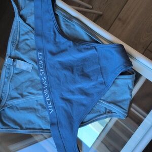 Skims High-cut French Cut Blue Underwear Panties